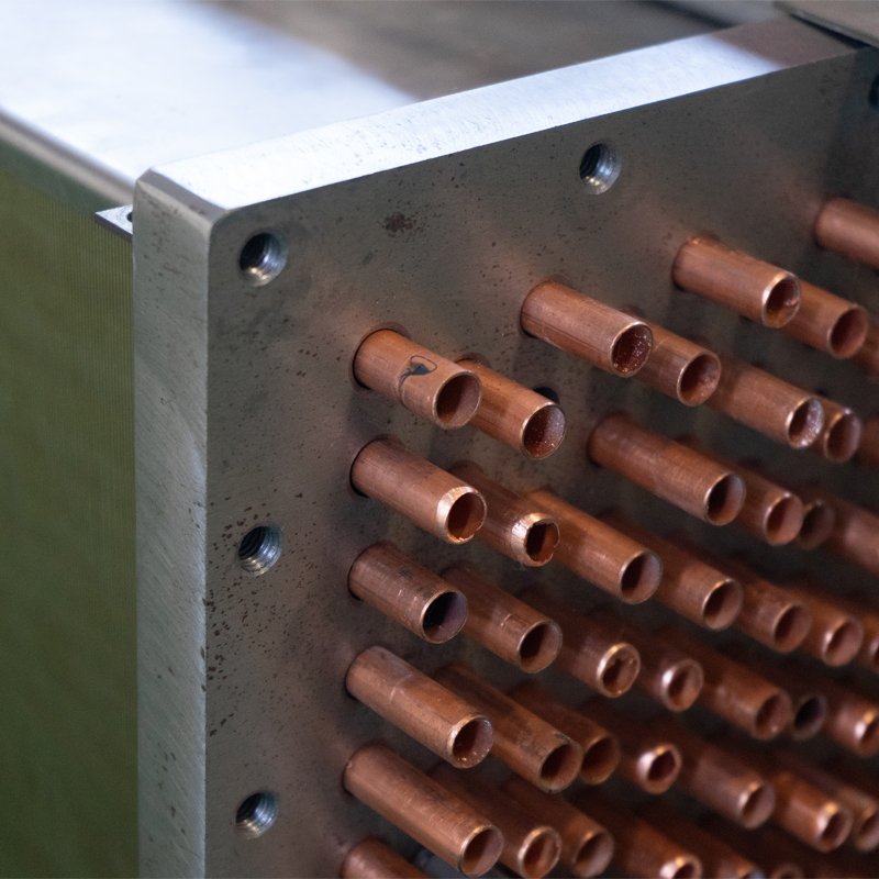 Custom Made Finned Tube Heat Exchangers Inter Cooler Finned Evaporator Condenser
