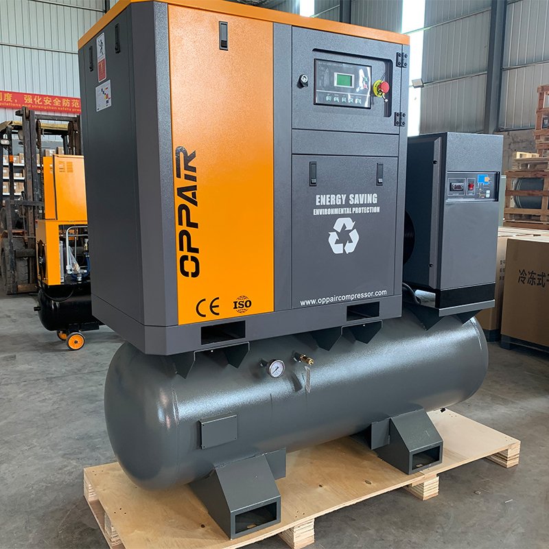 220V/380V/415V 3Phase Good Quality General Industrial Equipment 16Bar 15Kw 20HP Low Noise Rotary Air Compressor