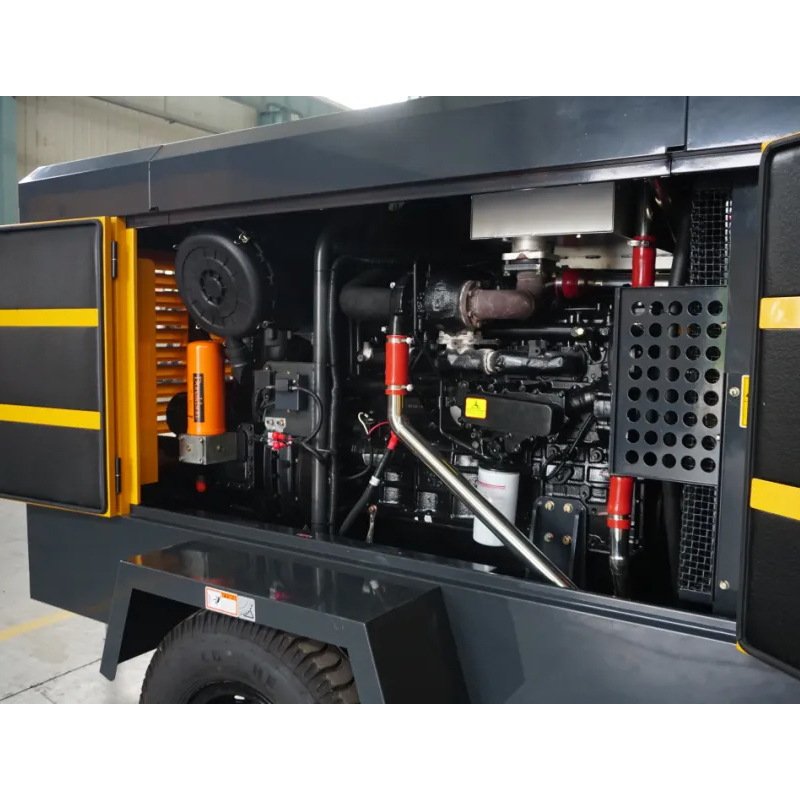 15m³/min 21bar 530cfm Portable air Compressor for Borewell Drilling with Intelligent Control System