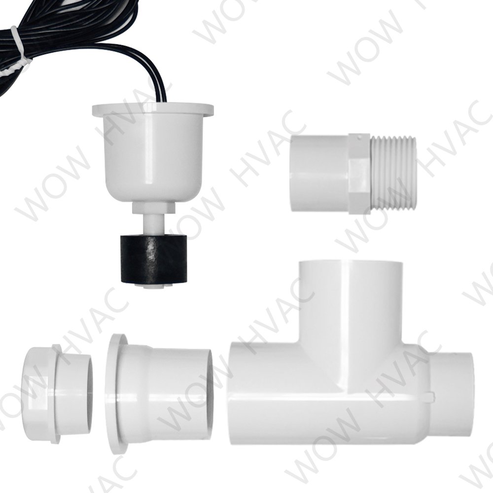 WOW SS1 Float Switch for HVAC Air Conditioner Drain Pan Condensate Overflow Detecting