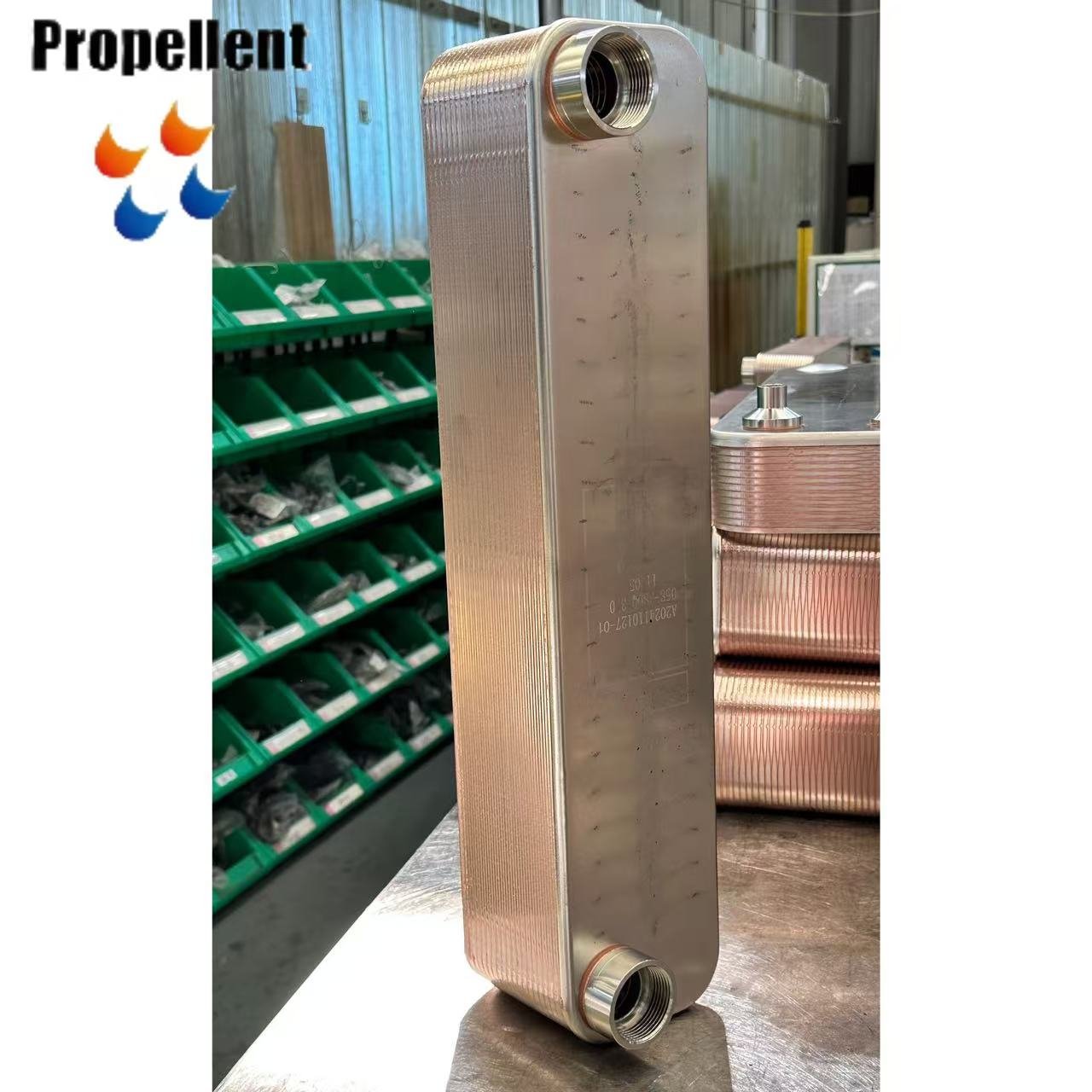 Industrial B16 B18 B20 BPHE Brazed Plate Heat Exchanger for Chiller Refrigerator