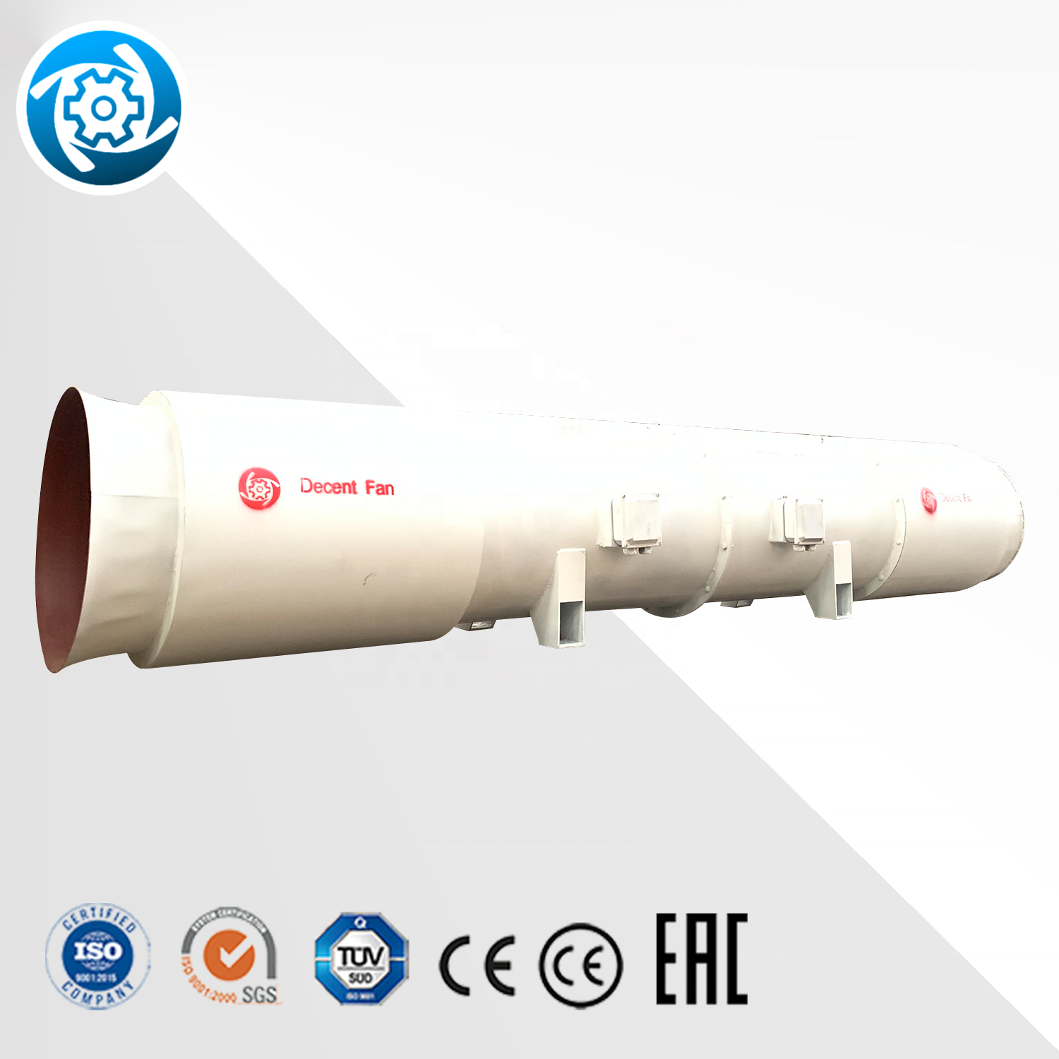 Dal8-55 Industrial High Axial Tunel De Viento Molybdenum Mining Small Wind Tunnel Fan