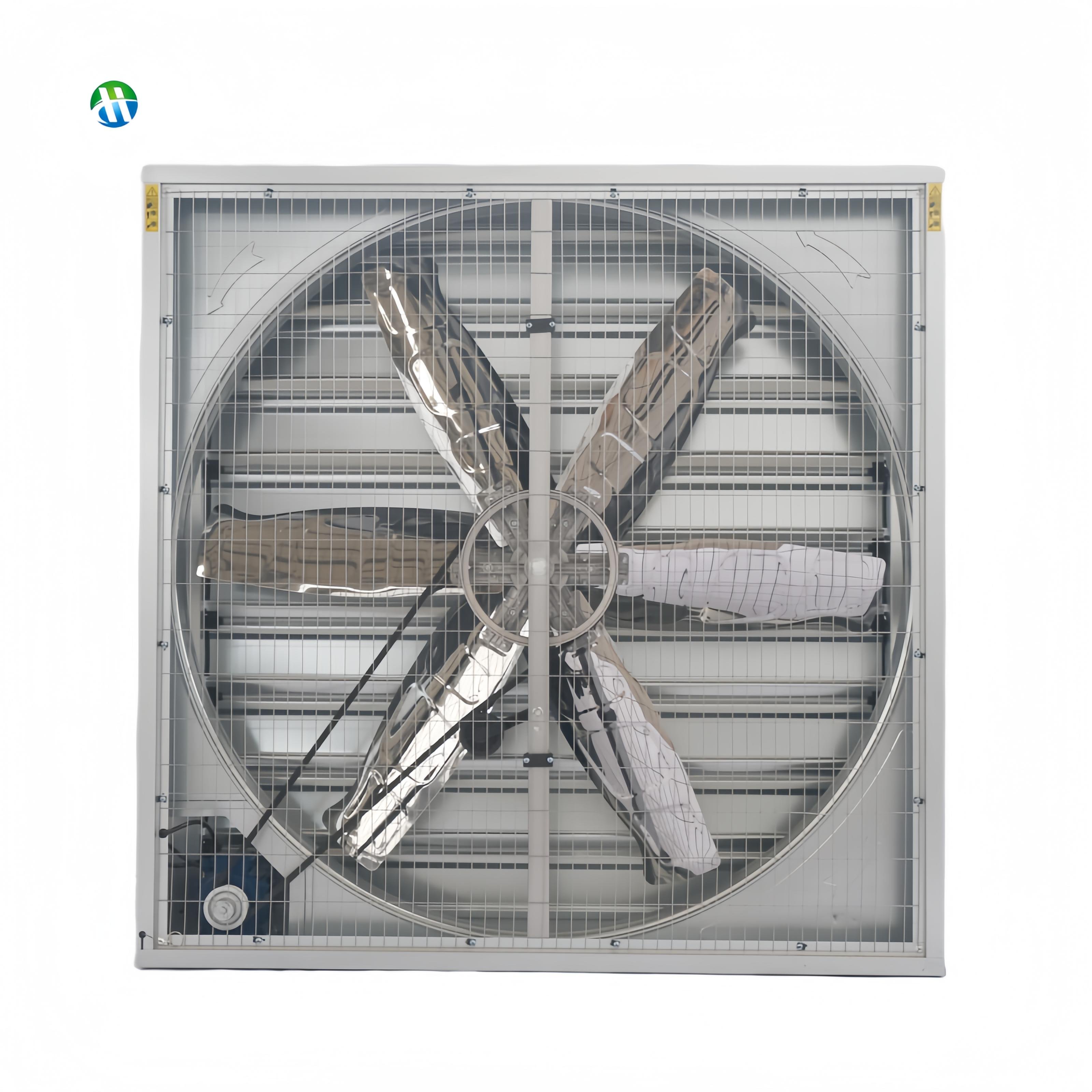 60" High Quality Heavy Hammer Industrial Wall Mounted Ventilation System Cooling Exhaust Fan for Sale