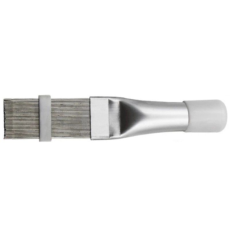Air Conditioning Fin Cleaning Comb Stainless Steel Fin Straightener Brush Air Conditioner Blade Condenser Radiator Cleaning Tool