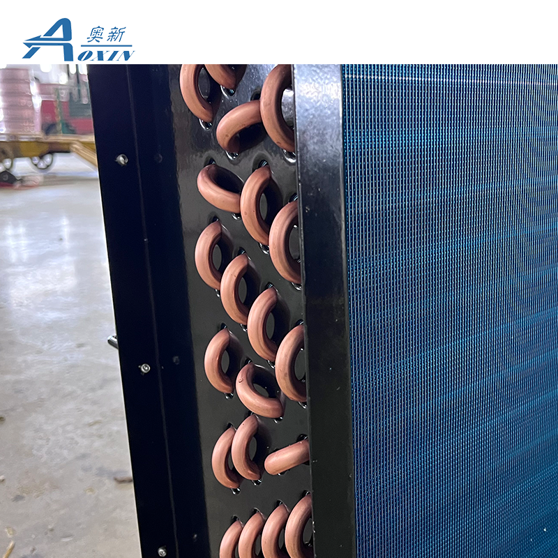 Semi-enclosed Compressor Condensing Unit Heat Exchangers Air Cooled Condenser