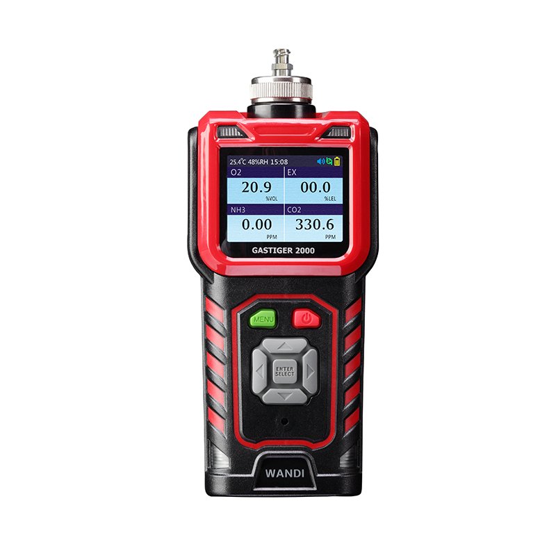 Co2 Gas Leak Sensor H2S Gas Alarm Ammonia Toxic 4 in 1 Carbon Monoxide Multi Gas Detector