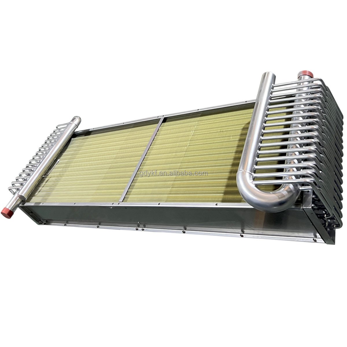 L Shaped YKF Customized Condensing Coil Factory Direct Sale Price Air Cooled Fin Tube Condenser