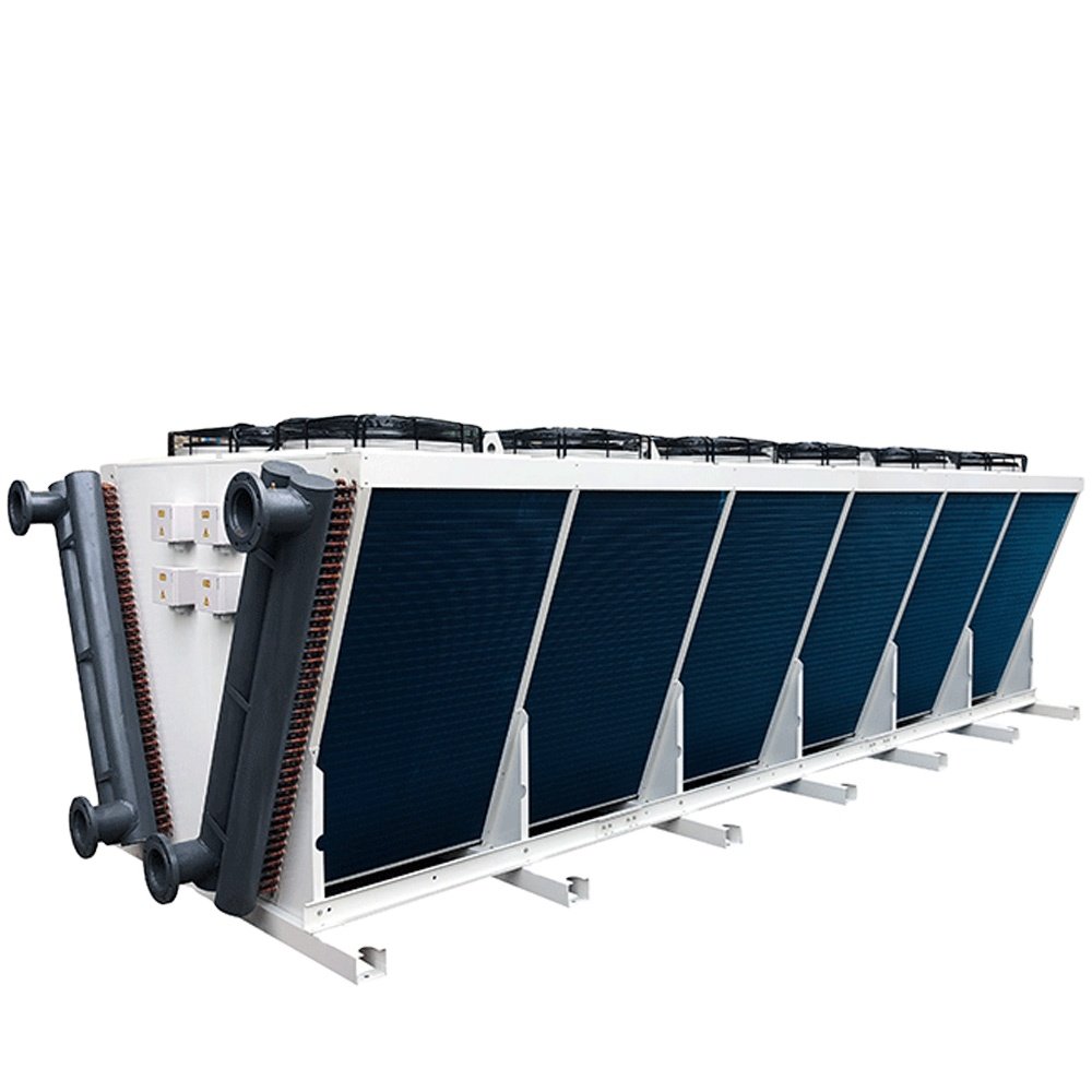 L Shaped YKF Customized Condensing Coil Factory Direct Sale Price Air Cooled Fin Tube Condenser