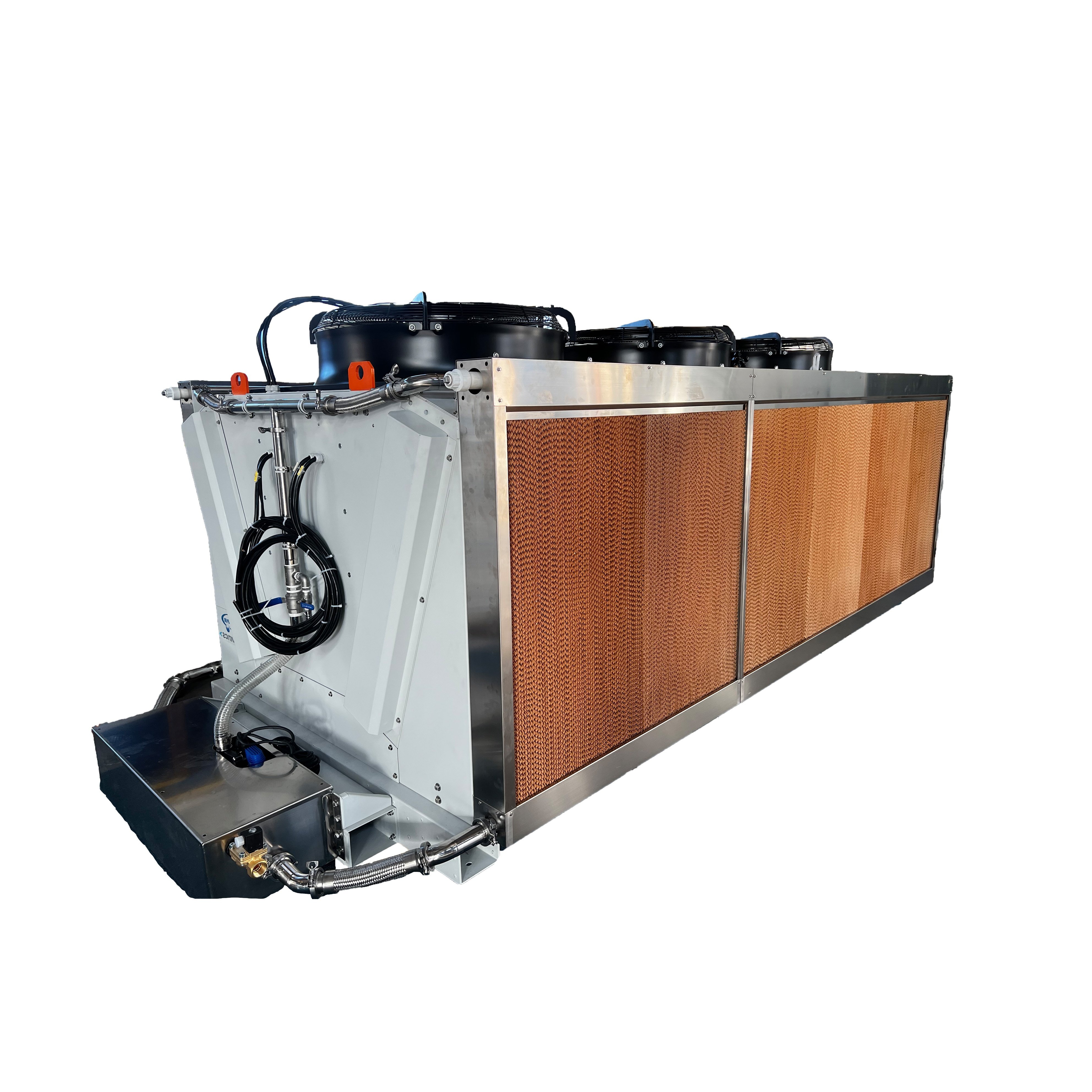 Wider Using in Industry, V Shape Type Dry Air Cooler/adiabatic Cooling