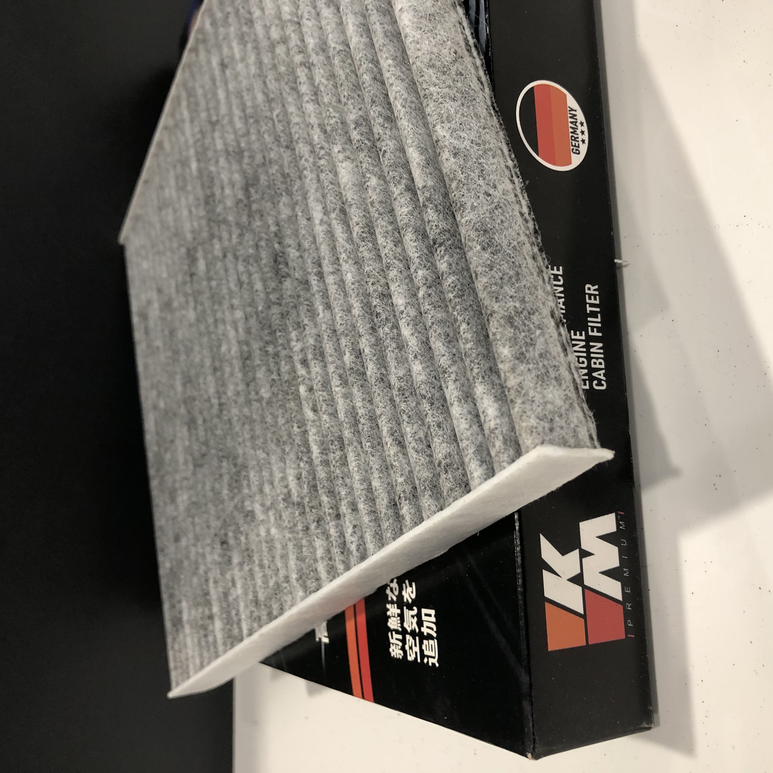 KM Auto Parts China Factory Engine Parts High air Flow Car Cabin Filter OE 97133-2E210 Fit for DONGFENG KIA Beijing Hyundai Kia