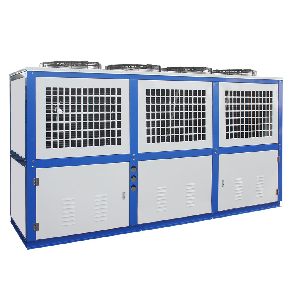 XINBA Box V/W Type Air Cooled Condenser with Fans Refrigeration air Cooled Condenser Condensing Unit