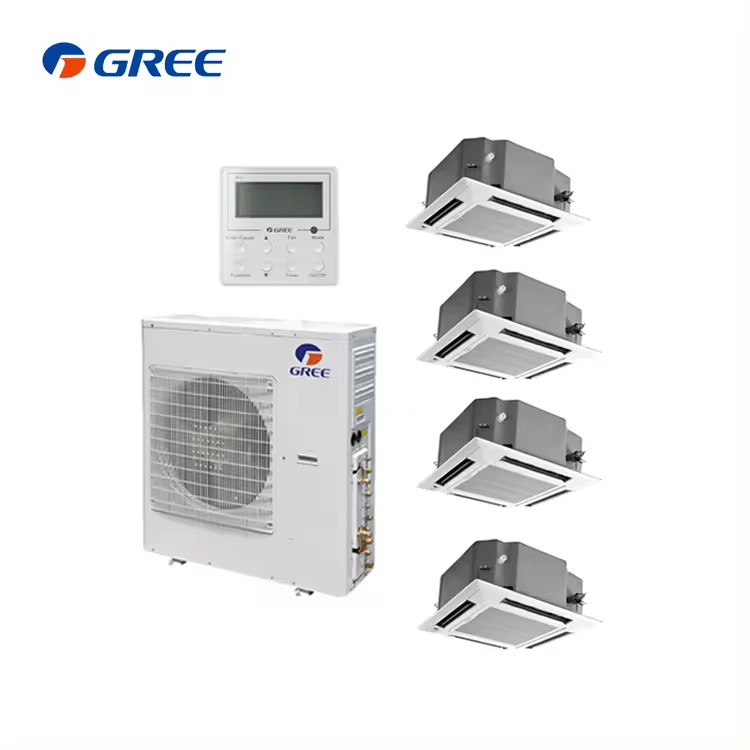 Gree Wholesales Multi Zone Mini Split Air Conditioner Vrf Vrv Wall-mounted Cassette Duct Air Conditioning