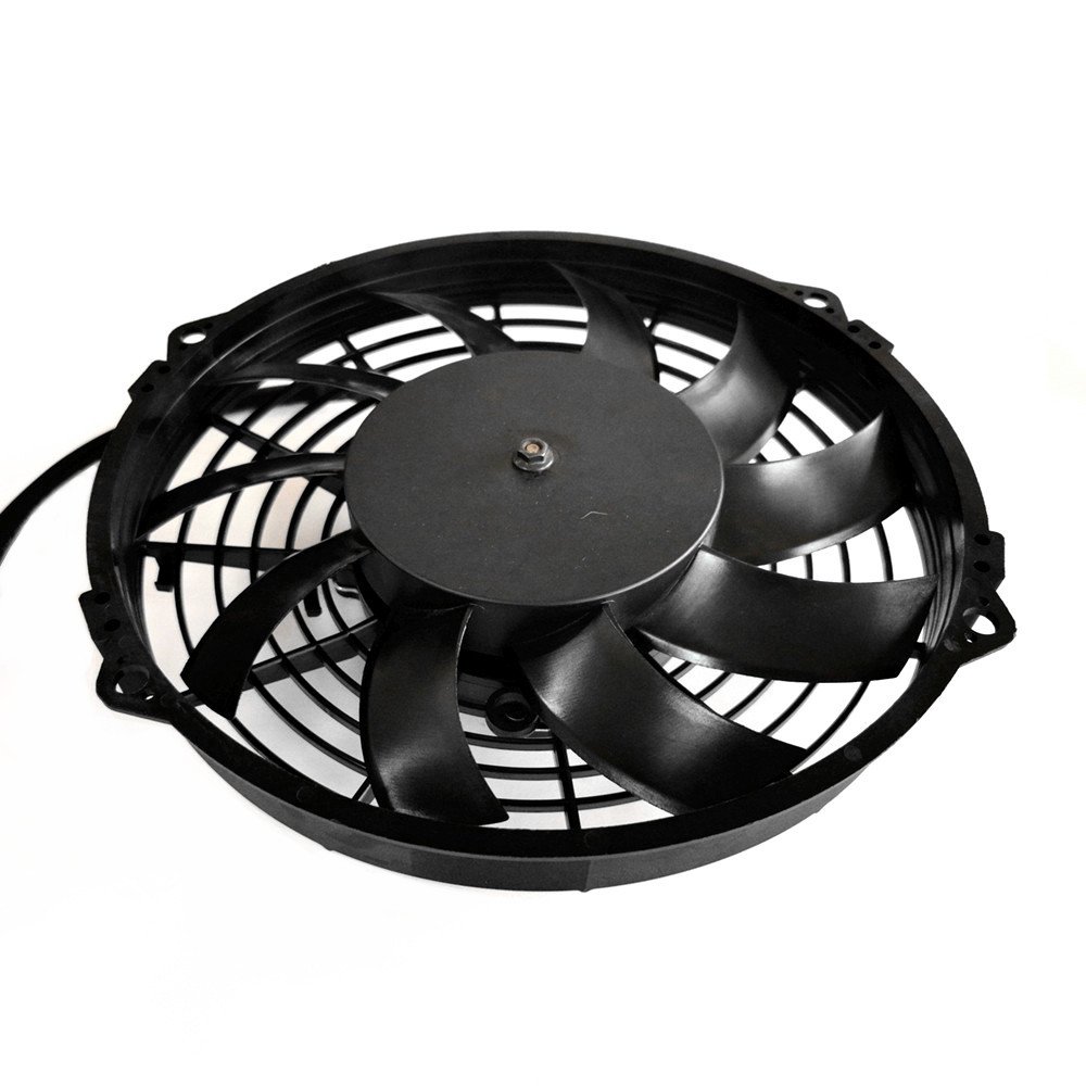 9 Inch Air Condenser Fan Motor 12V 24V Fan for Bus air Cooling System Replace SPAL Fan