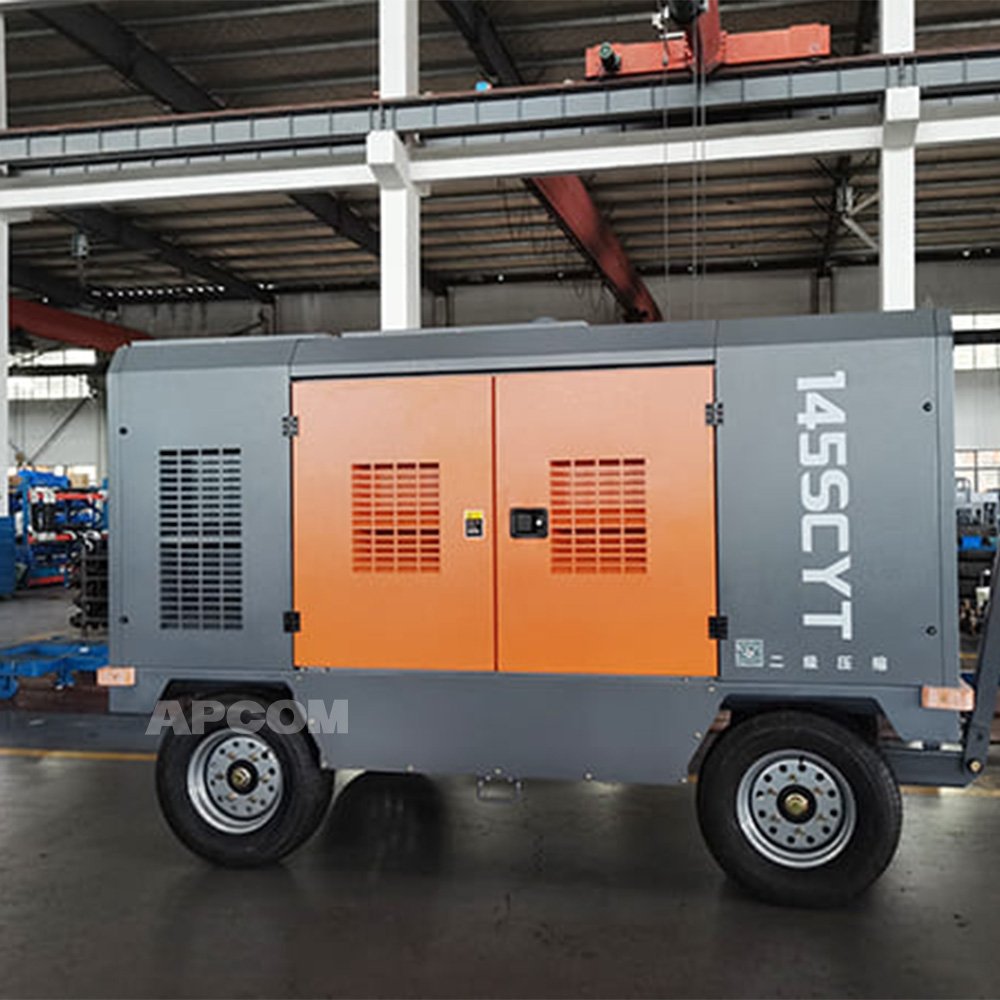 15bar 530cfm Cummins diesel Compressors Mining 220psi Screw air Compresor 140kw 15m3/min diesel Compressor air Air-compressor