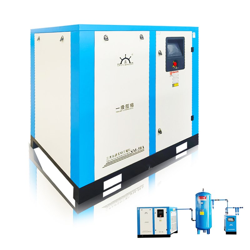Sanjianke Factory Custom Screw Industry air Compressor Combination With air Storage Tank air Dryer