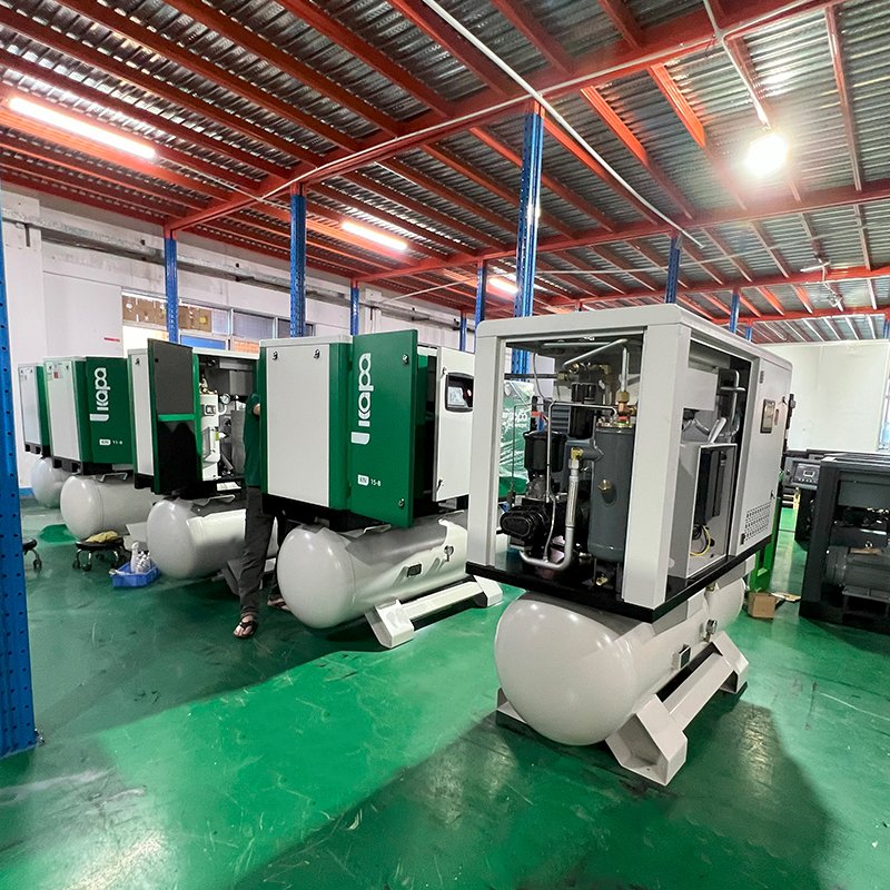 General Industrial Screw air Compressors 5.5kw/7.5kw/11kw/15kw All in One Compressor Air-compressors for Sales