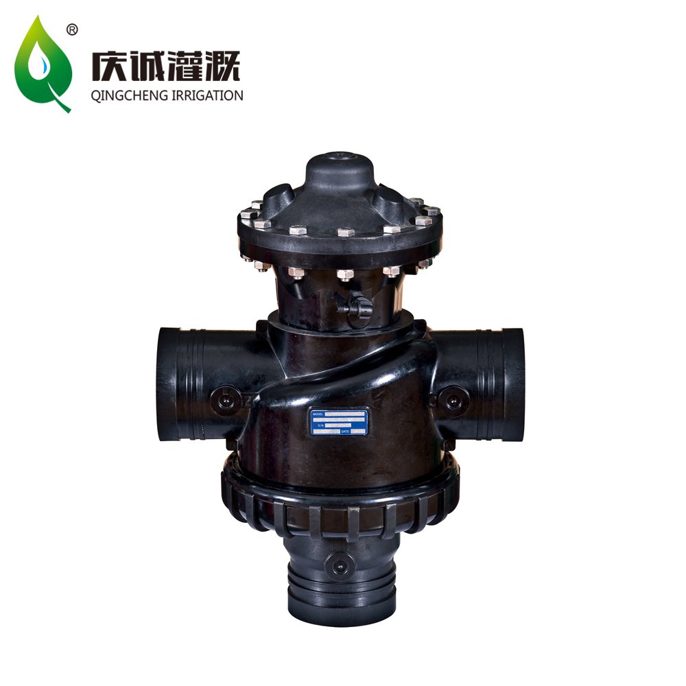 High Quality Backflushing Dedicated Water Valve Automatic Backwash 3 Way Two Chamber Hydraulic Control Valve for Filter System