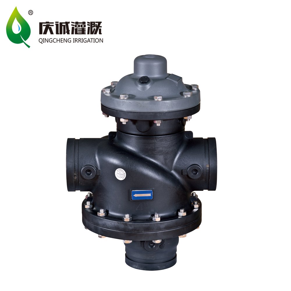High Quality Backflushing Dedicated Water Valve Automatic Backwash 3 Way Two Chamber Hydraulic Control Valve for Filter System
