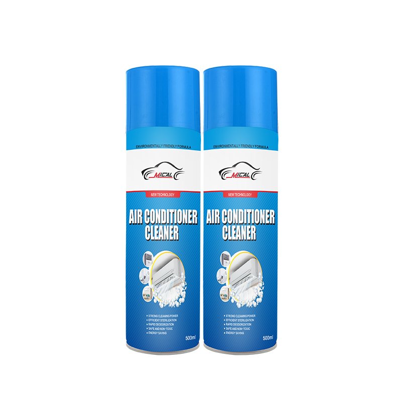 Wholesale 500ml Professional Foam Air Conditioning Interior Cleaner Fresh Spray for Car and Air Conditioner Cleaner Spray