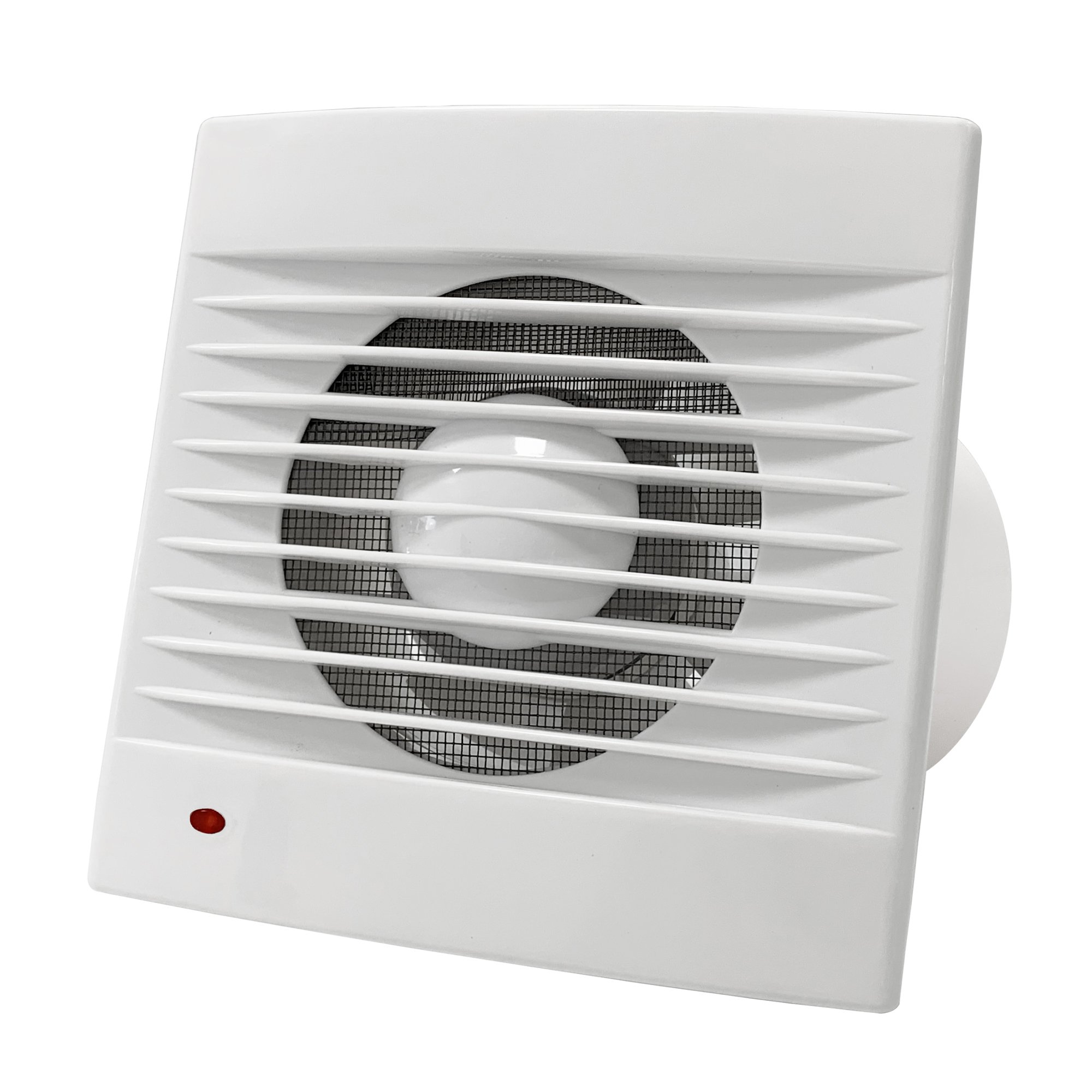 2025 New Design Black Commercial Glass Panel Kitchen Bathroom Toilet Home Window Mount Plastic Ventilation Exhaust Fan