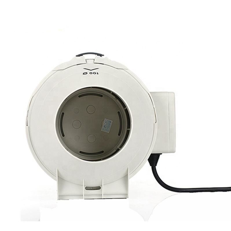HF-125 Reversible Duct Fan 5 Inch Roof Exhaust Fan Ventilation Mixed Flow Fan