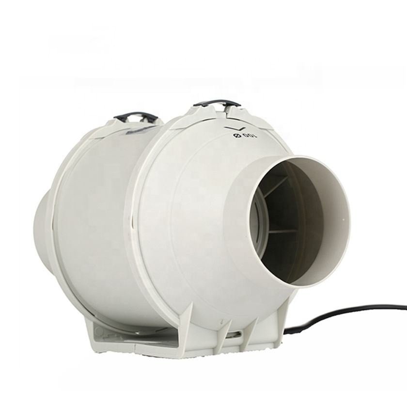 HF-125 Reversible Duct Fan 5 Inch Roof Exhaust Fan Ventilation Mixed Flow Fan