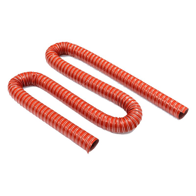 19mm-500mm High Temperature Air Ducting Silicone Flexible Hose Air Conditioning Type High With Steel Wire Reinforced
