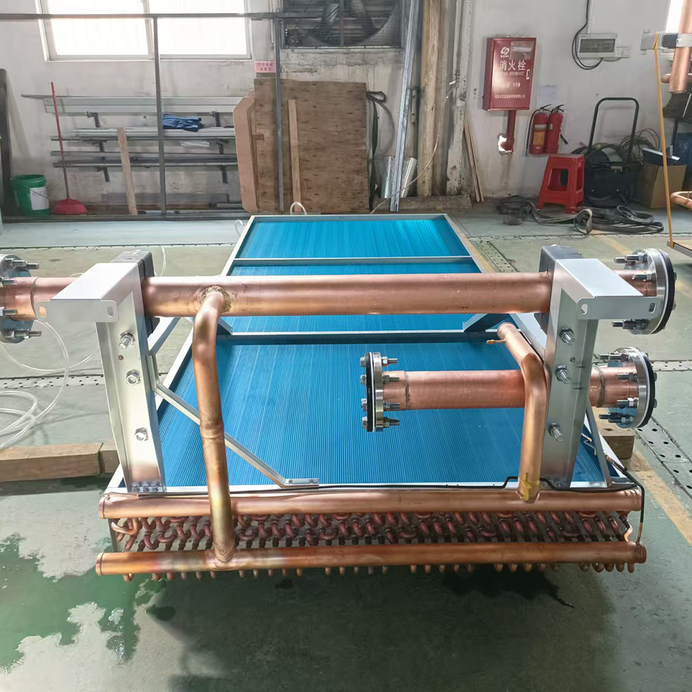 Industrial Evaporative Cooler Coil Plate Heat Exchanger Condenser Fin & Tube Heat Pumps