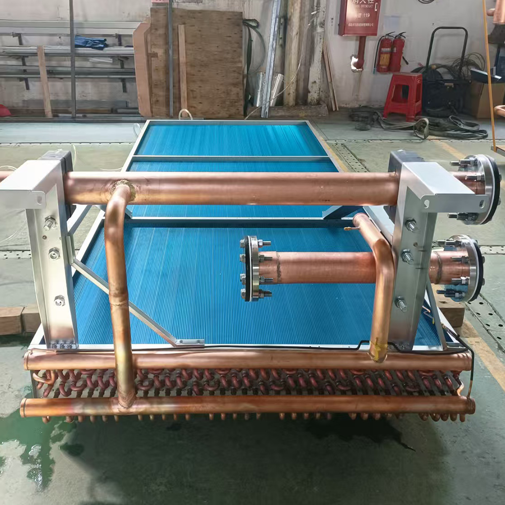 Industrial Evaporative Cooler Coil Plate Heat Exchanger Condenser Fin & Tube Heat Pumps