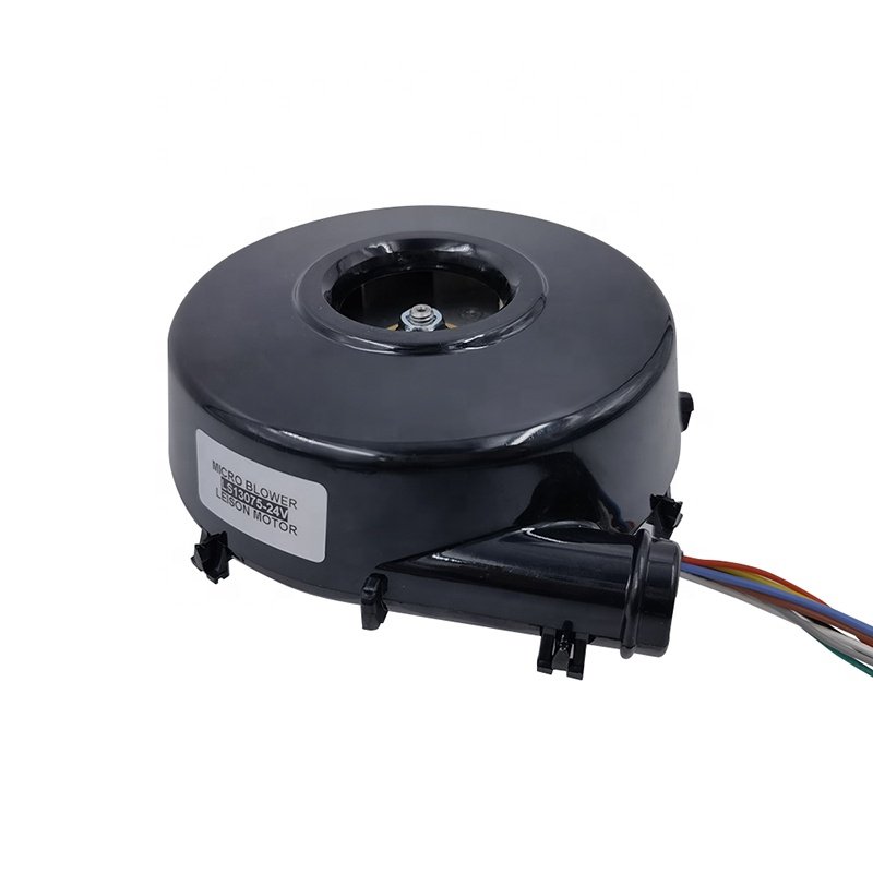 13075 24V Brushless Blower Fan Very Low Noise 42dB High Speed Centrifugal Blower for Sputum Evacuator
