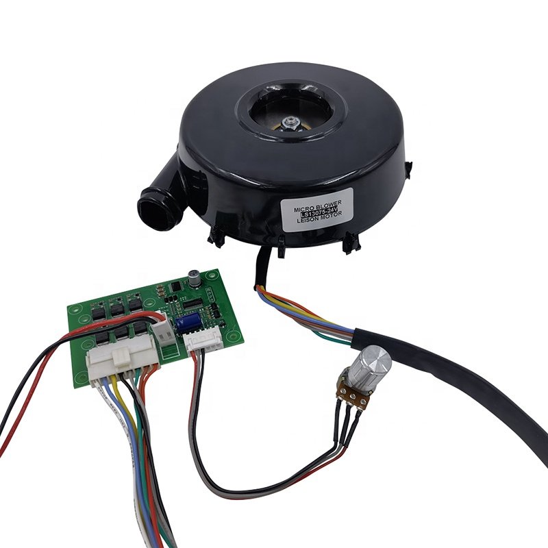 13075 24V Brushless Blower Fan Very Low Noise 42dB High Speed Centrifugal Blower for Sputum Evacuator