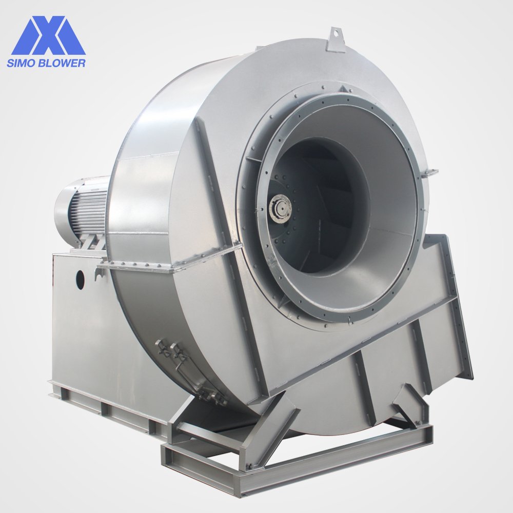 IP55 Centrifugal High Pressure Fan Antiwear Building Ventilation Centrifugal Fan