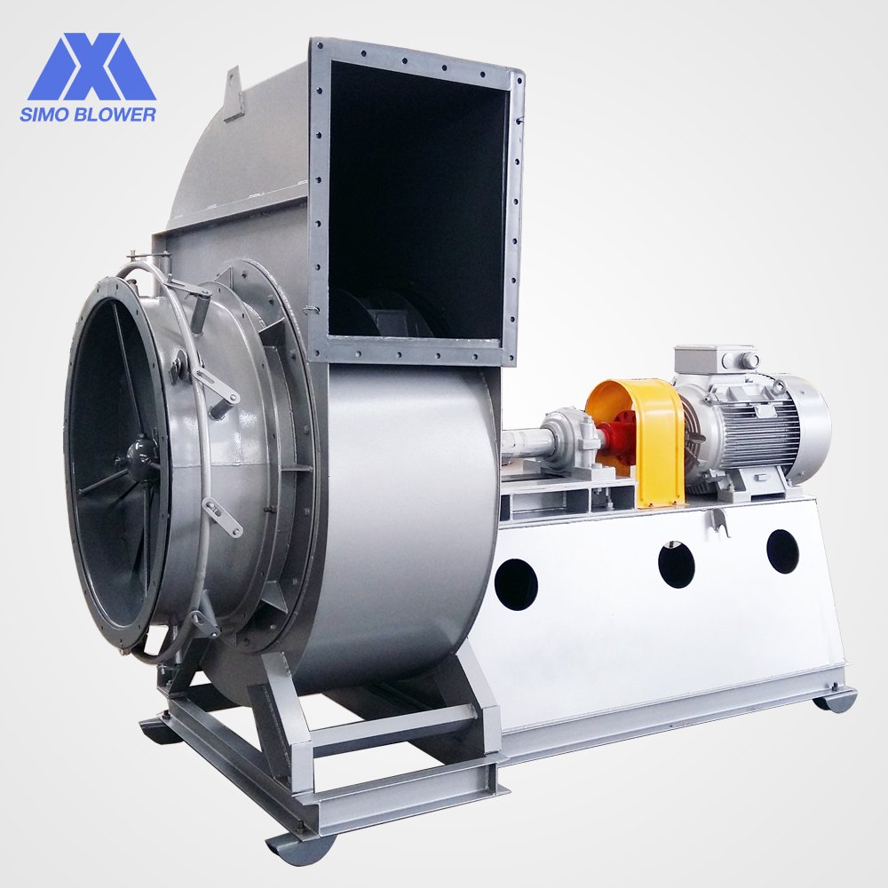 IP55 Centrifugal High Pressure Fan Antiwear Building Ventilation Centrifugal Fan