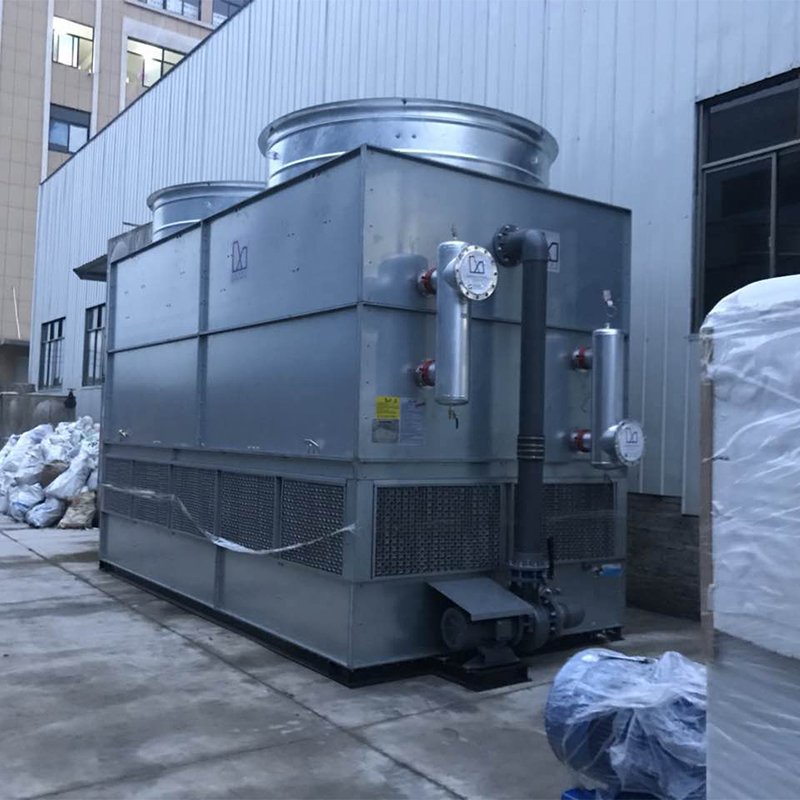 Metal Water Cooling Tower with Motor Fan Pump-Closed Loop System Core Components Essential