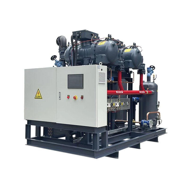 Hanzhong Evaporative Cooling Unit Refrigeration Machine Parts Air Scroll Chiller Screw Parallel Condensing Unit Industrial