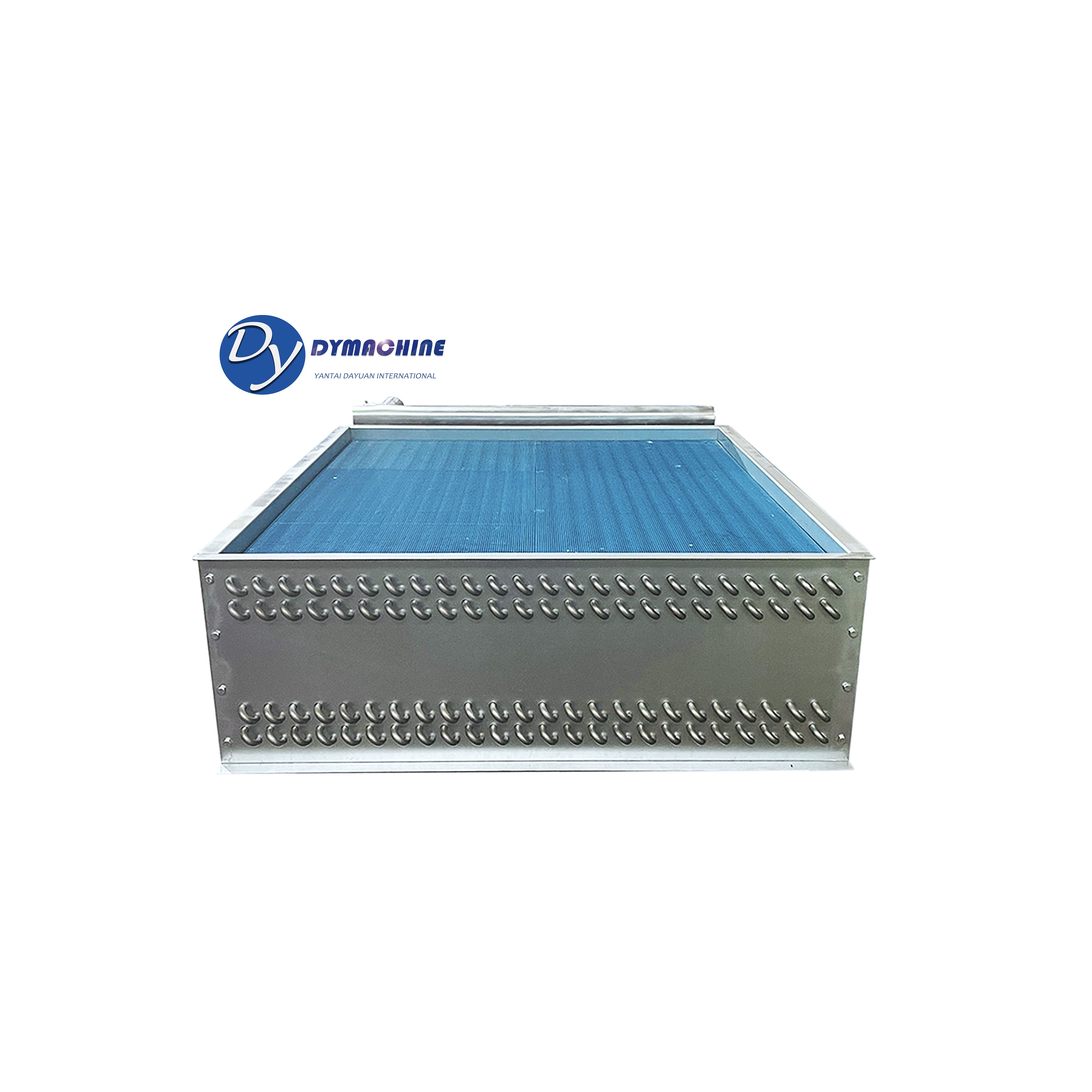 Factory Custom Air Cooled Copper Tube Condenser Heat Exchange Chiller Copper Tube Aluminum Finned Heat Exchanger