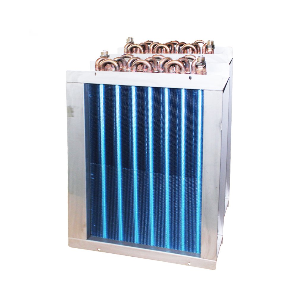 Factory Custom Air Cooled Copper Tube Condenser Heat Exchange Chiller Copper Tube Aluminum Finned Heat Exchanger
