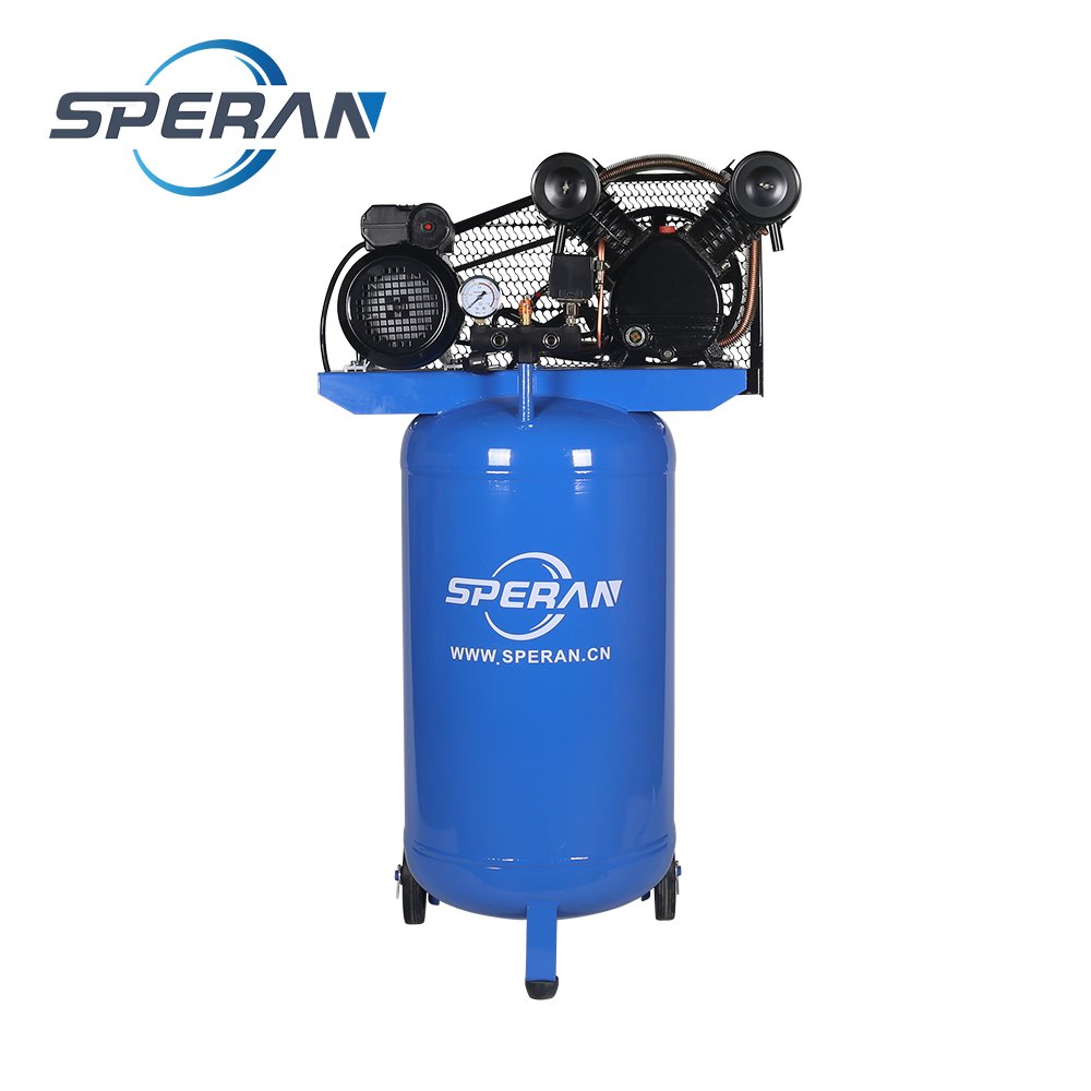 Upright Stand up Vertical Handheld Portable Mobile 3hp Industrial Belt Driven Electric air Compressor