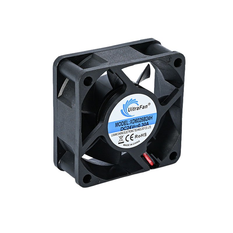 Dc Cooling Fan 12v 24v 60x60x25 Mini Ventilation Fans 6025 60mm 25mm Axial Dc Fan