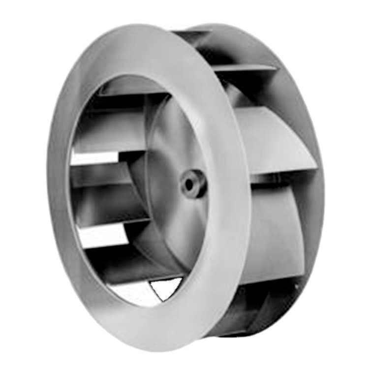 Hot Sale Aluminum/steel/ Frmain Fan Countern Impeller/wheelflow Fanfree Standing Plastic Blower Wheel 2 Years Plastic Impeller