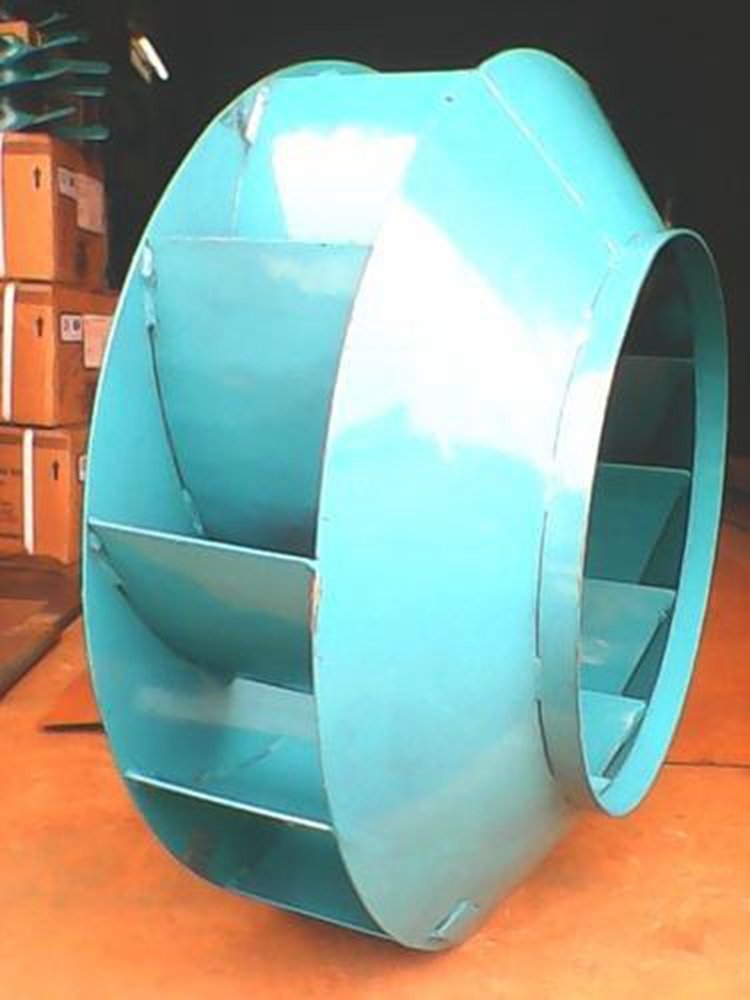 Hot Sale Aluminum/steel/ Frmain Fan Countern Impeller/wheelflow Fanfree Standing Plastic Blower Wheel 2 Years Plastic Impeller