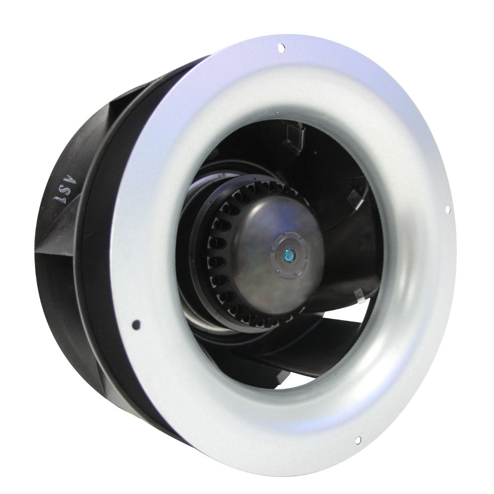 225mm Ec Belt Driven Centrifugal Blower Fan Backward Curved Centrifugal Impeller Radial Fan