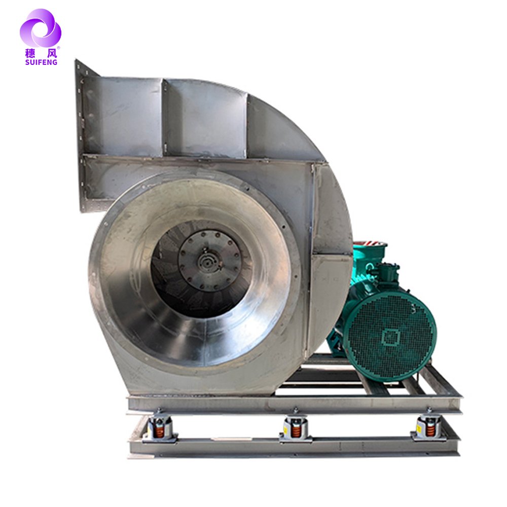 Dust Removal Centrifugal Extractor Fan 11kw 3 Phase Blower Fan