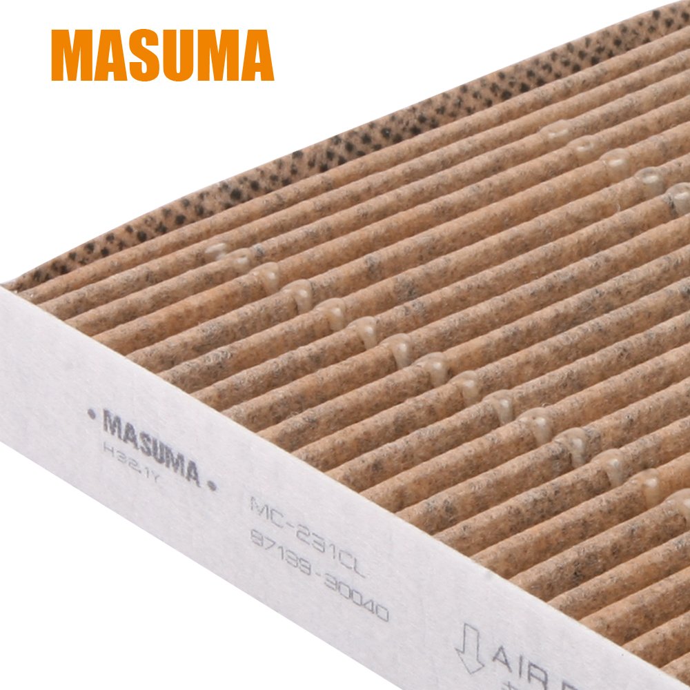 MASUMA Car Air Condition System Parts MC-231CL Cabin Air Filter for Nissan Toyota Corolla Se Sedan Chevrolet Menlo