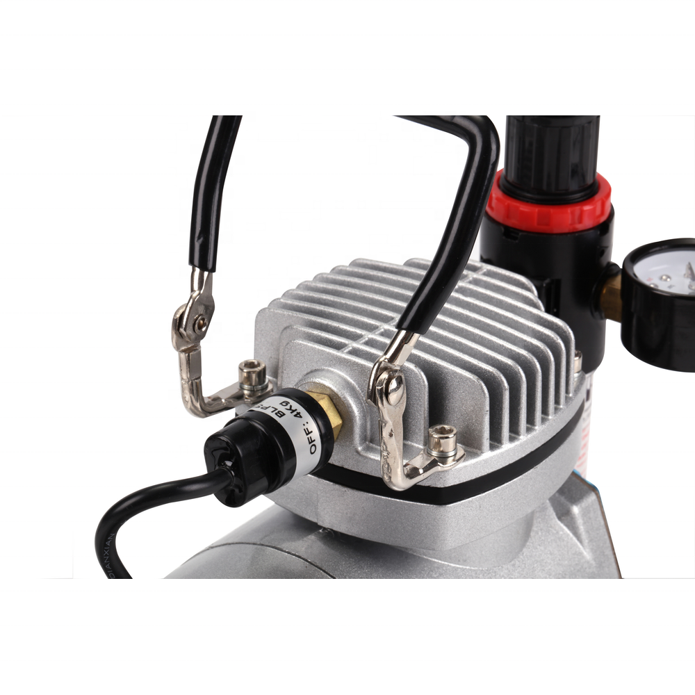 AS18-2 Piston Type Airbrush Compressor Ac Power Factory Air Compressor for Airbrush