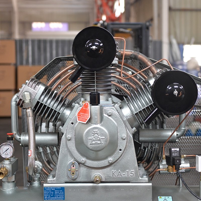 Popular Kaishan 30bar 350L Piston Air Compressor Portable Jet Engine Compressor KB15 for PET Blowing Machine Silver Engine 30 Kw