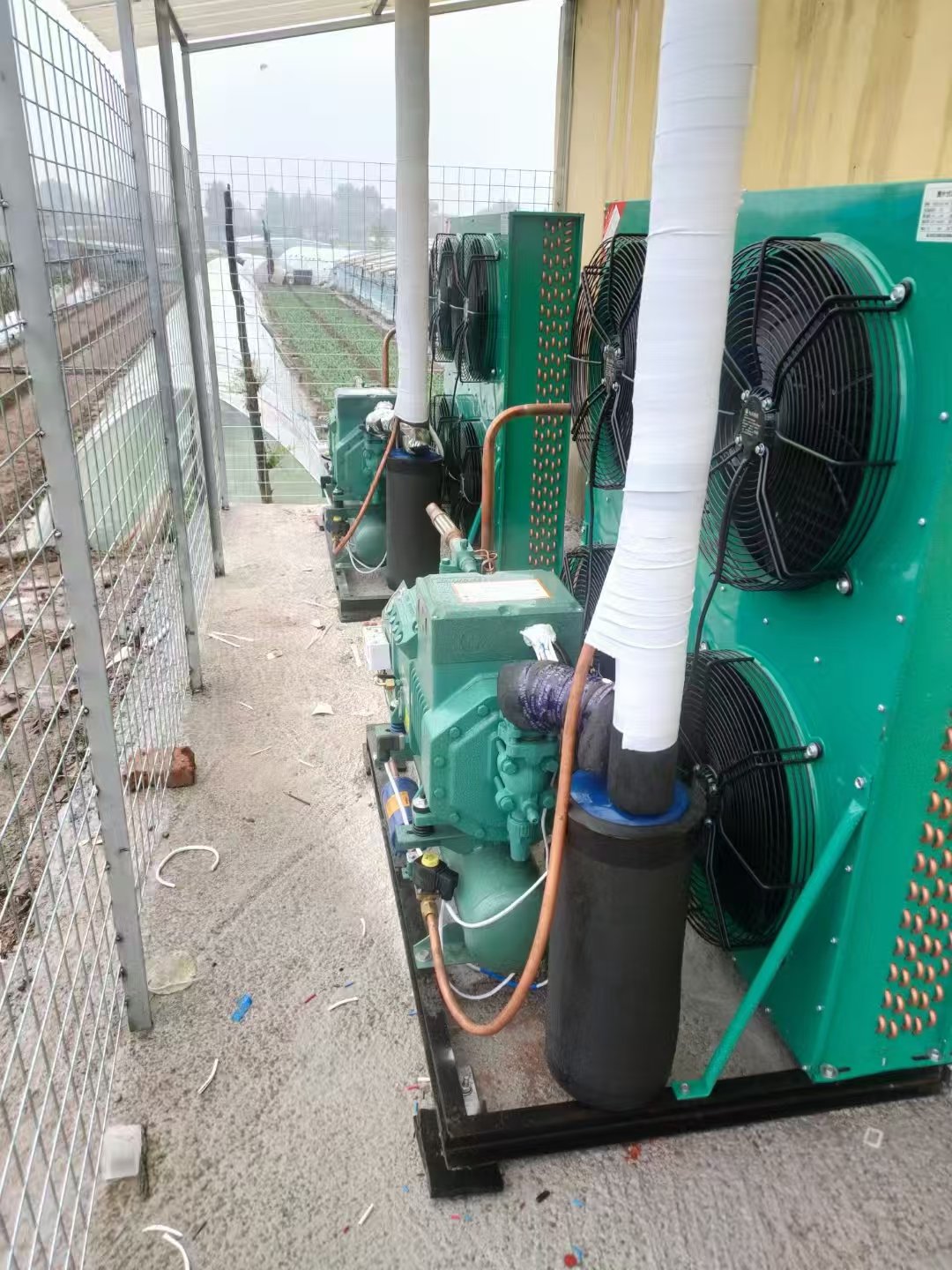 5HP~25HP Bitzer Compressor Unit Air-Cooled Condensing Unit for Cold Chamber Refrigeration High Efficiency Bitzer Compressor