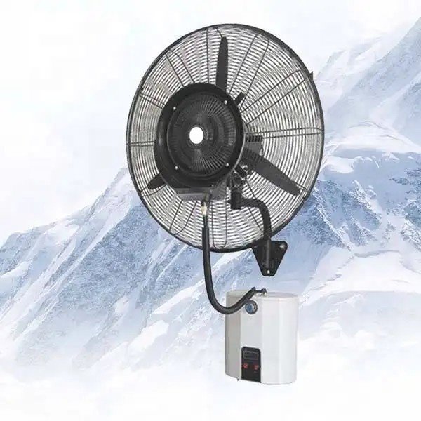 Wholesale 220V Outdoor Restaurant Portable 26-30inch Water Mist Spray Fan Summer air Cooling Mist Fan