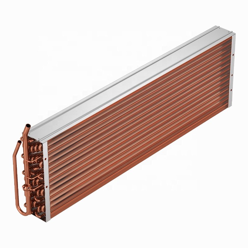 OEM Water/Refrigeration Fridge Price Fin Tube Cooling Coils Copper Tubes AL Fins AHU Part Cooling Heat Exchanger