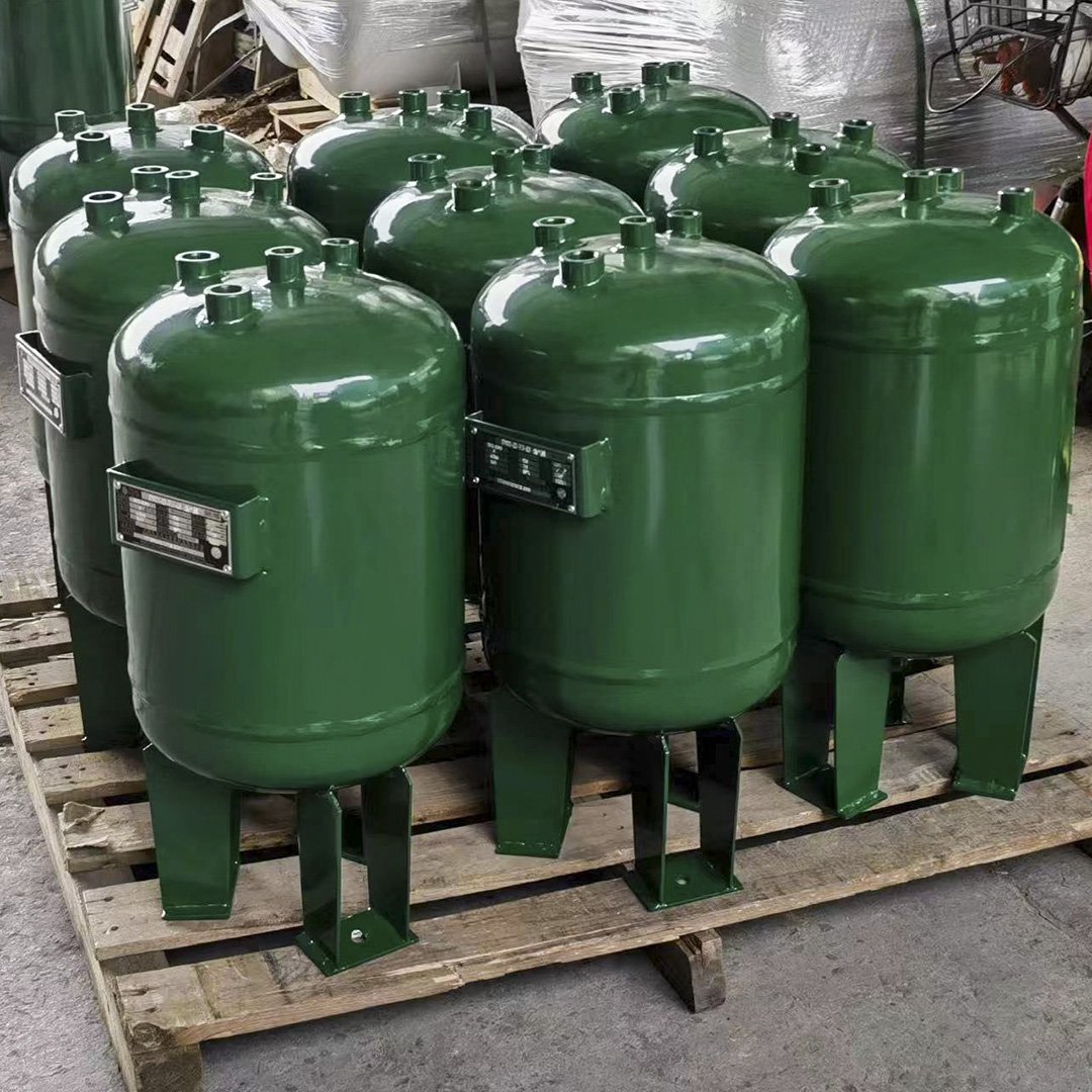 ZHTV Tank Vertical Type 25L/50L/ 80L/ 100L Working Pressure 8 Bar/10 Bar/13 bar Carbon Steel Stainless Steel Air Tank
